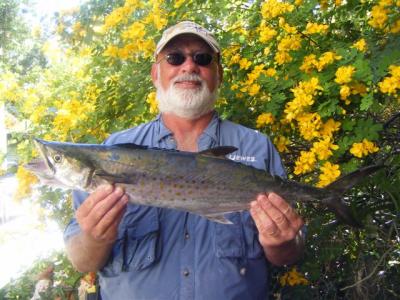 Captain Larry Roderick and Mackeral